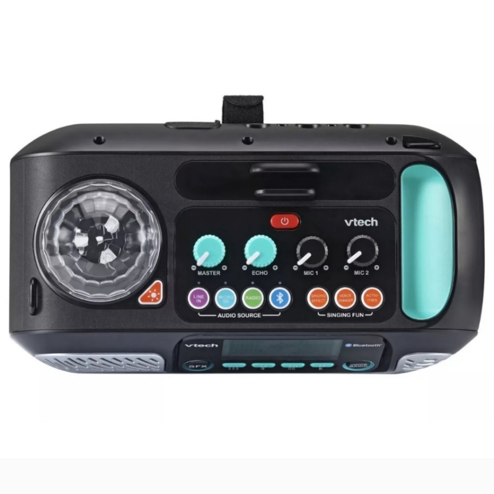 KARAOKE MACHINE VTECH SUPERSOUND SYSTEM PORTABLE DEVICE HOME ADULTS CHIL… - Picture 4 of 5